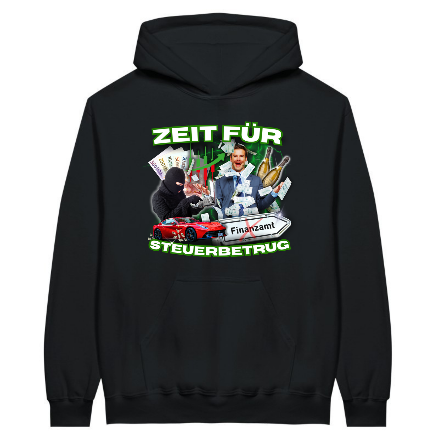 Zeit für Steuerbetrug - Hoodie