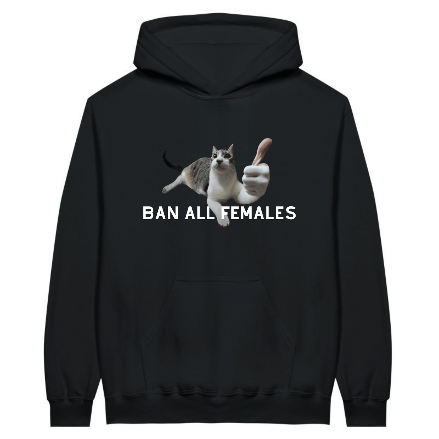 Ban all females - Hoodie