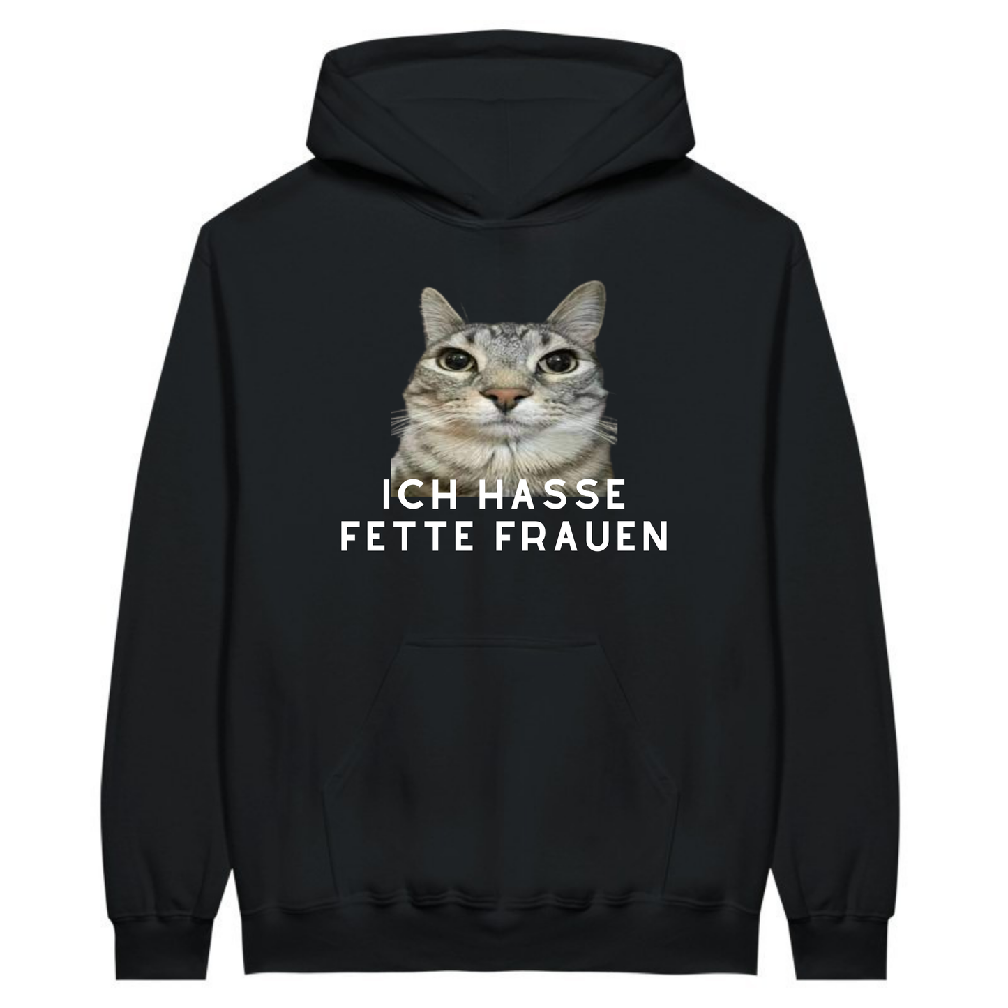 Ich hasse fette Frauen - Hoodie