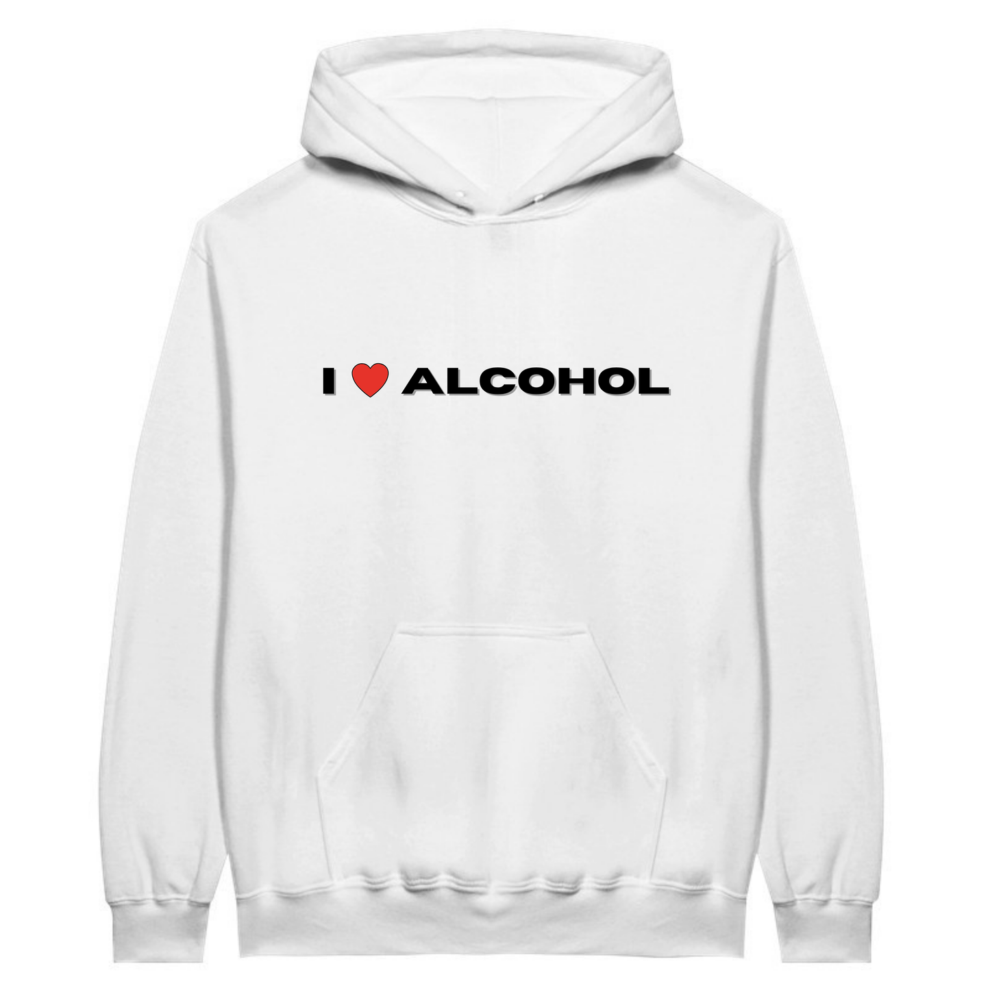 I ♥️ Alcohol - Hoodie