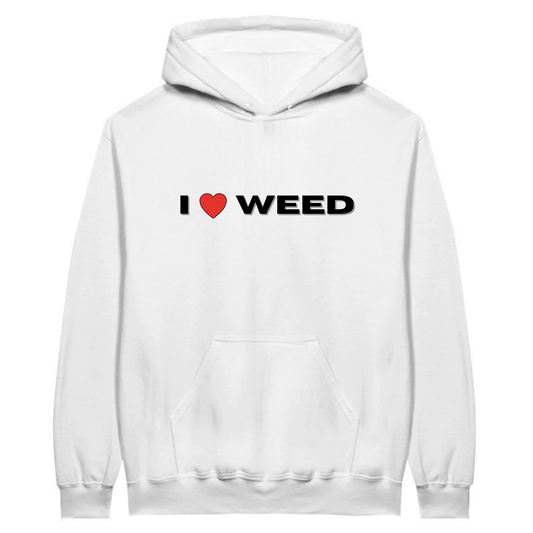 I ♥️ Weed - Hoodie