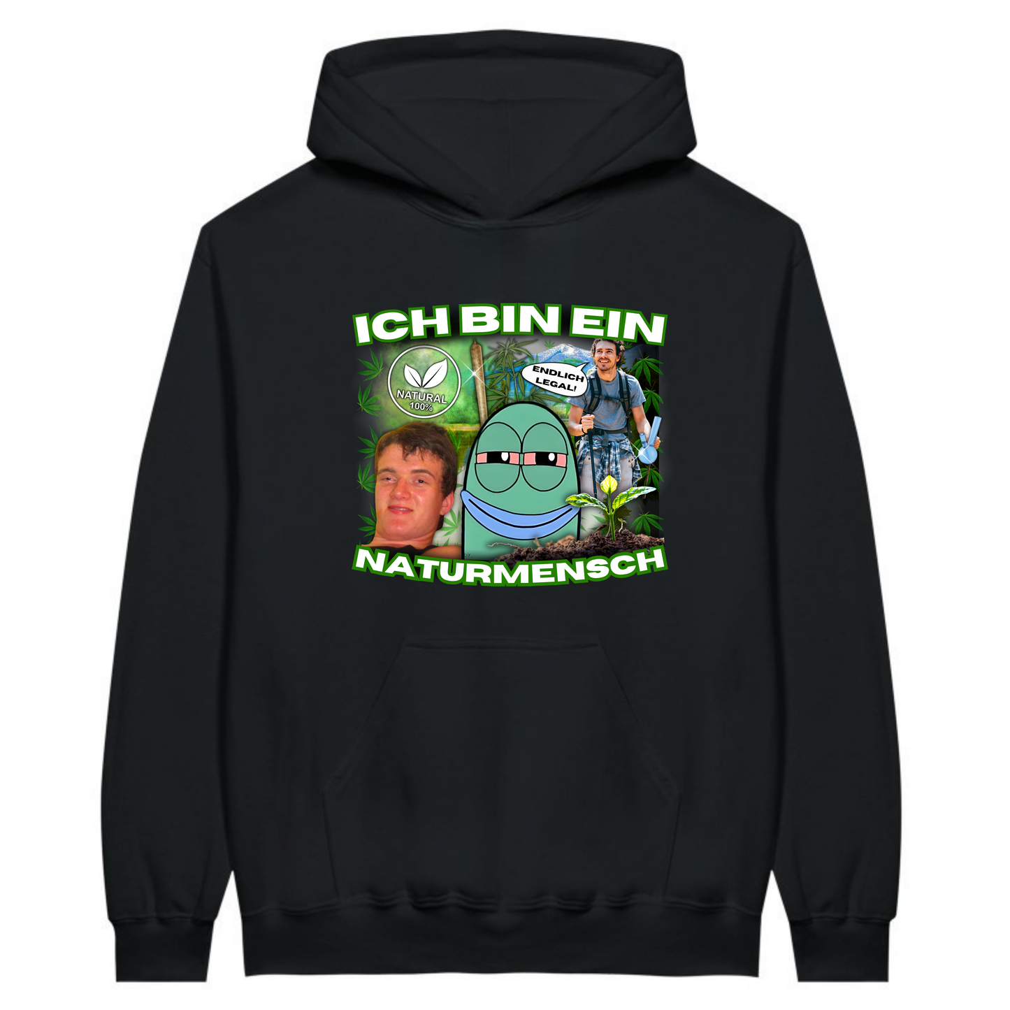 Ich bin ein Naturmensch - Hoodie