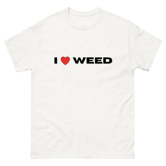 I ♥️ Weed - T-Shirt