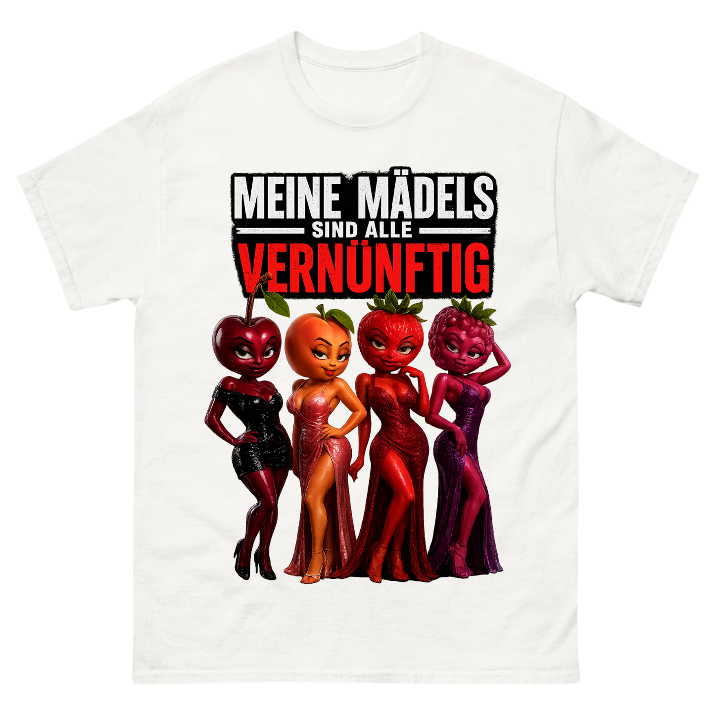 Perverse KI Früchte Mädels - T-Shirt